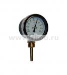 Термометр биметаллический радиальный ТБУ-63 - фото